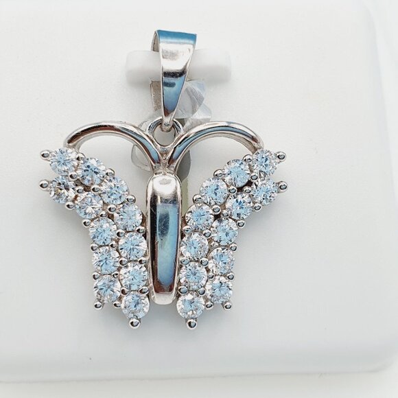 "925 Sterling Silver Cubic Zirconia Pendant, U19254761 - Picture 4 of 11